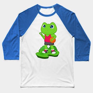 Frog Basketball player Basketball Baseball T-Shirt